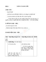 Giáo án TNXH 1 bài chúng ta đang lớn (2) 