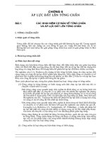 áp lực đất lên tường chắn