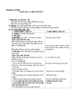 Giáo án TNXH 1 bài chăm sóc và bảo vệ răng (6) 