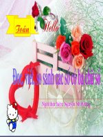 Bài giảng toán 3 đọc viết so sánh các số có 3 chữ số (11) 