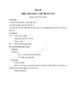 Giáo án âm nhạc 2 bài học hát chú ếch con 