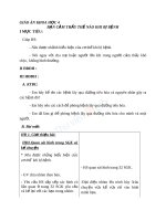 Giáo án khoa học 4 bài bạn cảm thấy thế nào khi bị bệnh (2) 