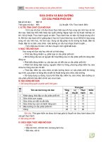 Bài giảng sửa chữa và bảo dưỡng cơ cấu phân phối khí