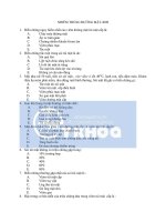 TRẮC NGHIỆM nội KHOA   SOI MAT 