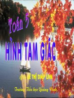 Bài giảng toán 5 tham khảo hình tam giác (27) 