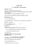 Giáo án TNXH 1 bài nhận biết các vật xung quanh (6) 