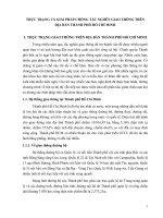 THỰC TRẠNG VÀ GIẢI PHÁP CHỐNG TẮC NGHẼN GIAO THÔNG TRÊN ĐỊA BÀN THÀNH PHỐ HỒ CHÍ MINH