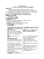 Giáo án khoa học 4 bài bạn cảm thấy thế nào khi bị bệnh (3) 