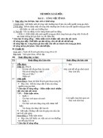 Giáo án TNXH 1 bài công việc ở nhà (2) 