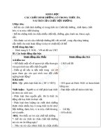 Giáo án khoa học 4 bài các chất dinh dưỡng có trong thức ăn  vai trò của chất bột đường 