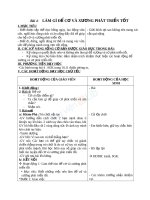 Giáo án TNXH 2 bài làm gì để xương và cơ phát triển tốt (4) 