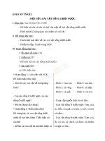 Giáo án TNXH 2 bài một số loài vật sống dưới nước (7) 