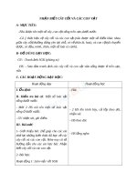 Giáo án TNXH 2 bài nhận biết cây cối và các con vật (6) 