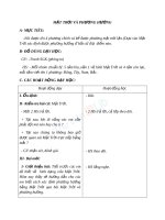 Giáo án TNXH 2 bài mặt trời và phương hướng (3) 