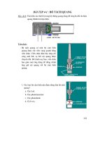 Ebook các bài thí nghiệm thông tin quang (dùng cho chuyên ngành điện tử viễn thông) phần 2 