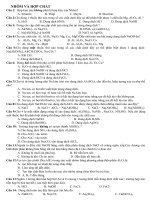 Trắc nghiệm nhôm và hợp chất 