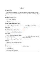 Giáo án TNXH 2 bài hệ cơ (3) 