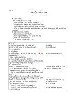 Giáo án TNXH 3 bài họ nội họ ngoại (2) 