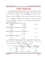 Trắc nghiệm khai thác dầu khí