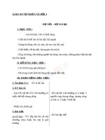 Giáo án TNXH 3 bài họ nội họ ngoại (6) 