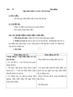 Giáo án âm nhạc 1 bài tập biểu diễn các bài hát đã học (3) 