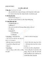 Giáo án TNXH 2 bài ăn uống đầy đủ (3) 