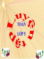 BÀI GIẢNG TOÁN 5 NHÂN một số THẬP PHÂN với một số THẬP PHÂN (25) 