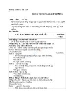 Giáo án TNXH 2 bài phòng tránh ngã khi ở trường (3) 