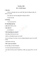 Giáo án TNXH 1 bài cơ thể chúng ta (6) 