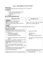 Giáo án TNXH 2 bài mặt trăng và các vì sao (5) 