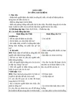 Giáo án khoa học 4 bài ăn uống khi bị bệnh (7) 