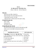 Giáo án âm nhạc 1 bài ôn tập hát tập tầm vông  phân biệt chuỗi âm thanh (2) 