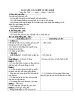 Giáo án khoa học 4 bài ôn tập con người và sức khỏe (5) 