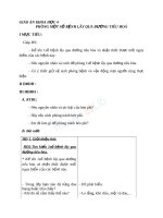 Giáo án khoa học 4 bài phòng một số bệnh lây qua đường tiêu hóa (2) 