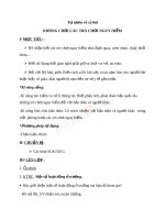 Giáo án TNXH 3 bài không chơi các trò chơi nguy hiểm (4) 