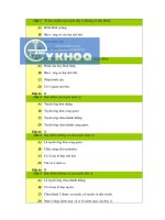 Trắc nghiệm tiêu hóa 