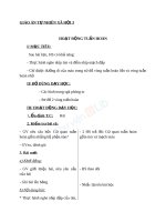 Giáo án TNXH 3 bài hoạt động tuần hoàn (3) 