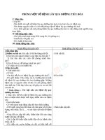 Giáo án khoa học 4 bài phòng một số bệnh lây qua đường tiêu hóa (5) 