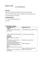 Giáo án TNXH 1 bài an toàn khi ở nhà (5) 