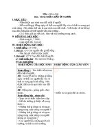 Giáo án khoa học 4 bài trao đổi chất ở người (2) 