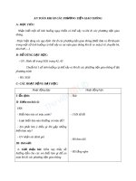 Giáo án TNXH 2 bài an toàn khi đi các phương tiện giao thông (2) 