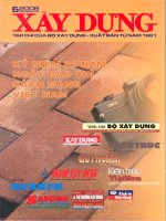 Ứng dụng lý thuyết mờ và các hướng phát triển trong ngành xây dựng 