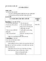 Giáo án TNXH 2 bài cây sống ở đâu (3) 