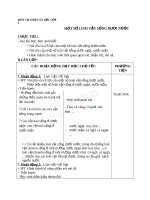 Giáo án TNXH 2 bài một số loài vật sống dưới nước (6) 