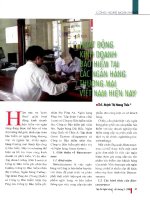 Hoạt động kinh doanh bảo hiểm tại các ngân hàng thương mại việt nam hiện nay 