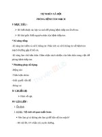 Giáo án TNXH 3 bài phòng bệnh tim mạch (4) 