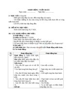 Giáo án TNXH 3 bài hoạt động tuần hoàn (5) 