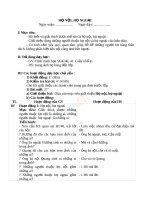 Giáo án TNXH 3 bài họ nội họ ngoại (3) 