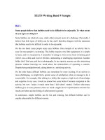 IELTS Writing Band 9 Samples