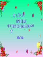 BÀI GIẢNG TOÁN 5 NHÂN một số THẬP PHÂN với một số THẬP PHÂN (30) 